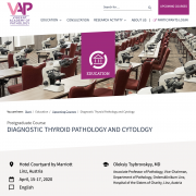Website Vincent Academy of Pathology by PelikanPubishing